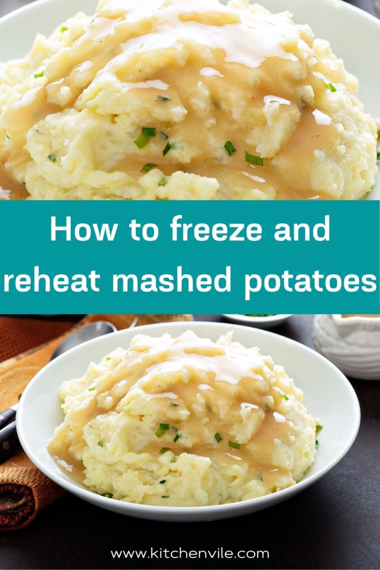 How to Freeze and Reheat Mashed Potatoes KitchenVile