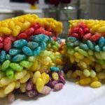 Rainbow Rice Krispies Treats recipe