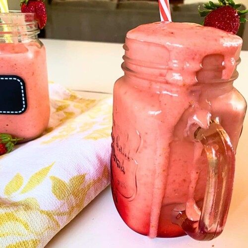 Smoothie King Strawberry Extreme Recipe KitchenVile