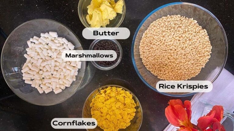 Corn flakes Rice Krispies Treats - KitchenVile