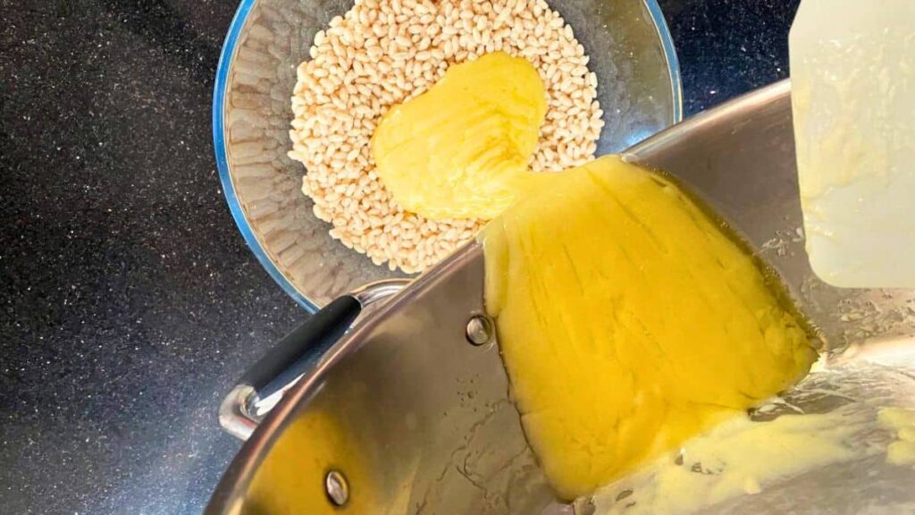 Corn flakes Rice Krispies Treats - KitchenVile