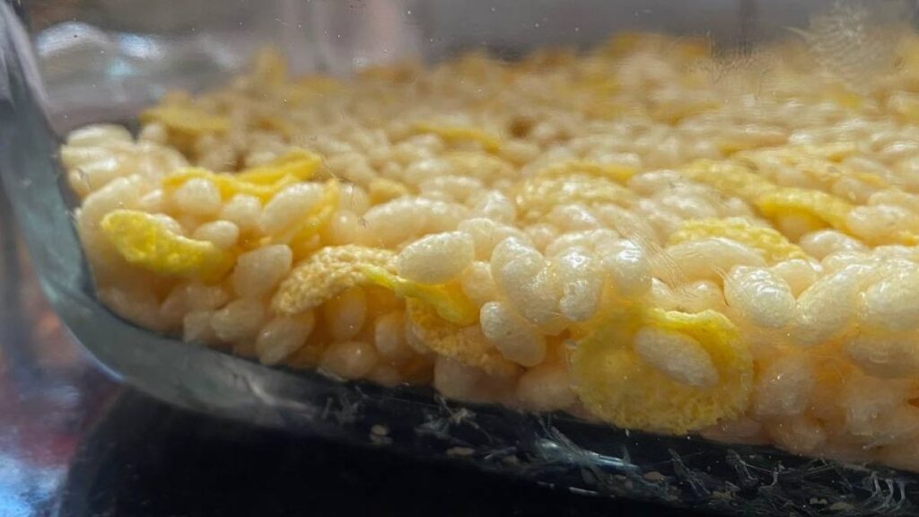Corn flakes Rice Krispies Treats - KitchenVile