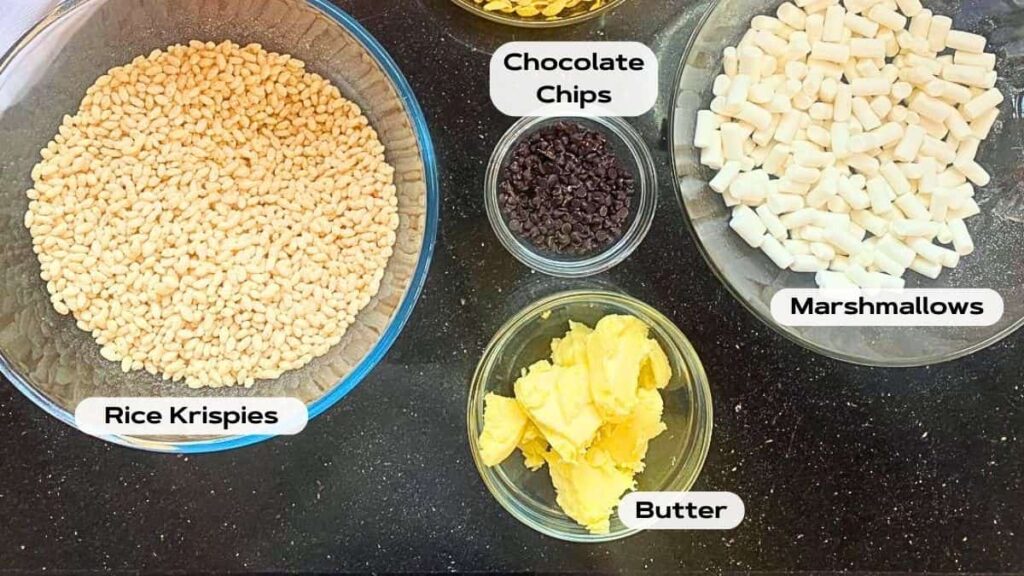 Chocolate Rice Krispies Treats - KitchenVile